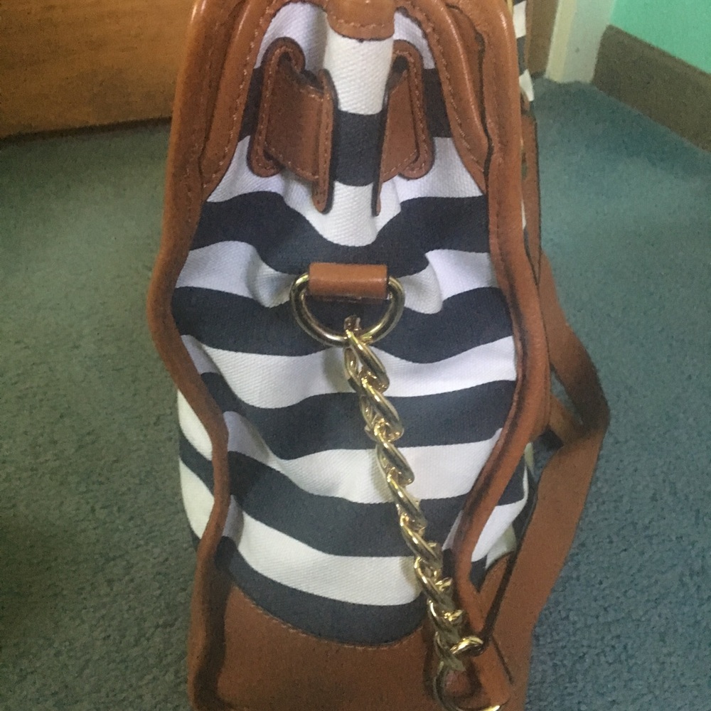 Michael Kors striped Hamilton tote - Picture 5 of 8
